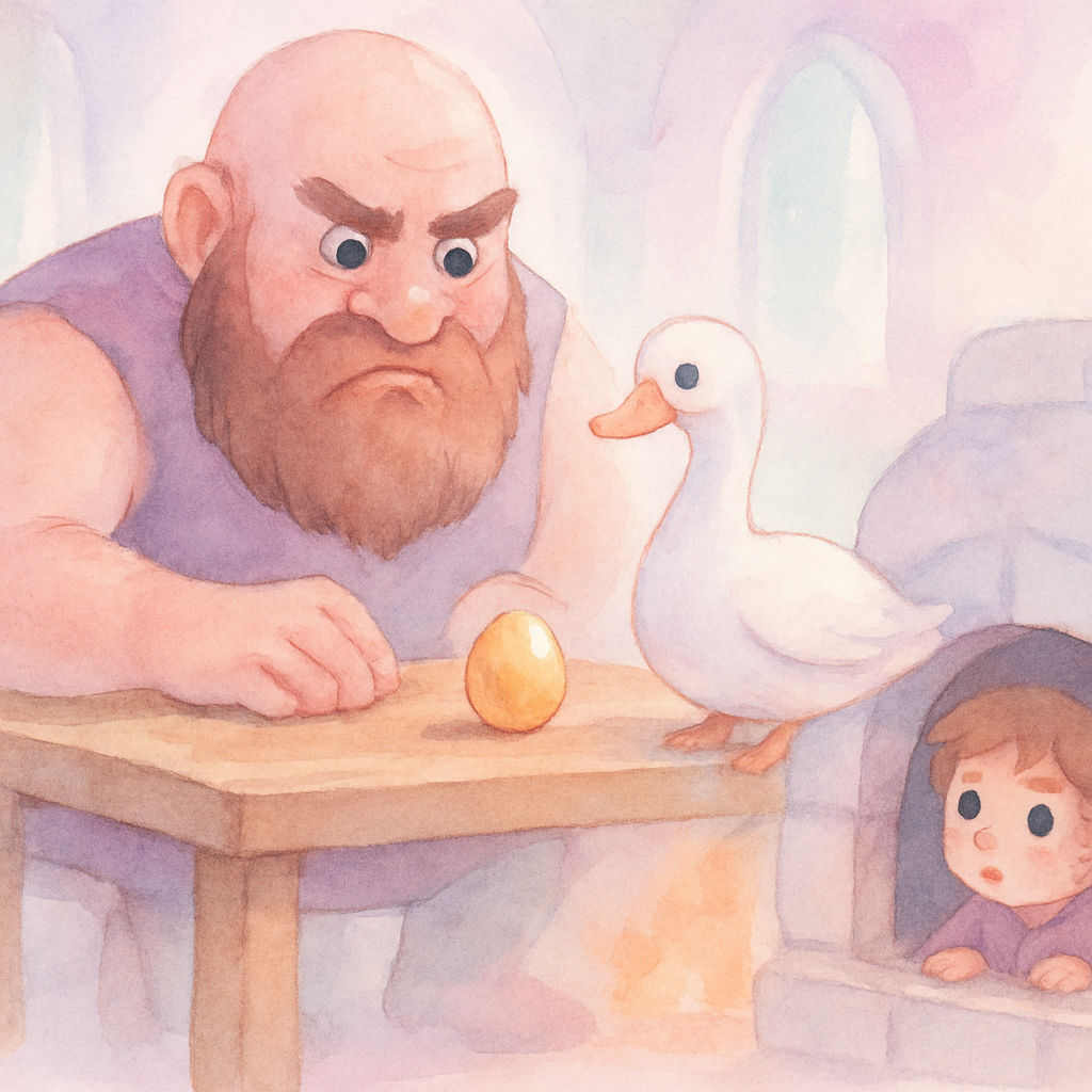 황금알을 낳는 거위와 거인